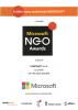 Diplom - Microsoft NGO Awards